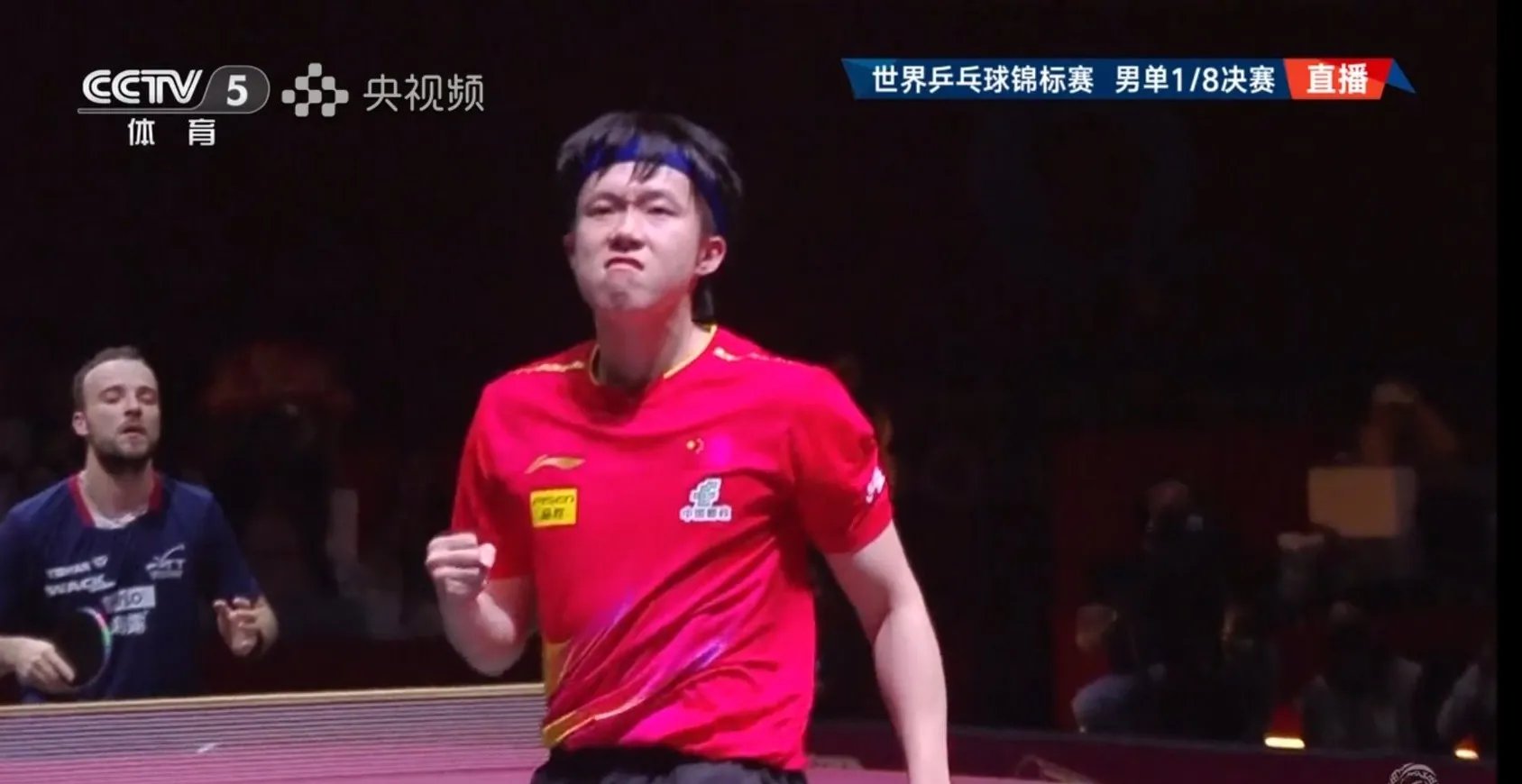 关于英国乒乓球队力克比利时乒乓球队，王皓统治全场的信息